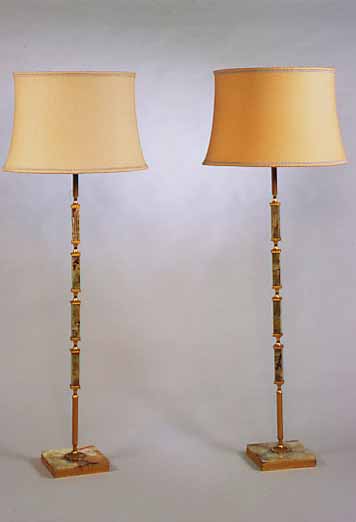 Floor lamps (a pair)