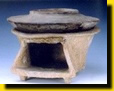 Pottery Cauldron and Stove