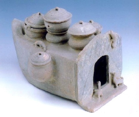 Model of Pottery Stove