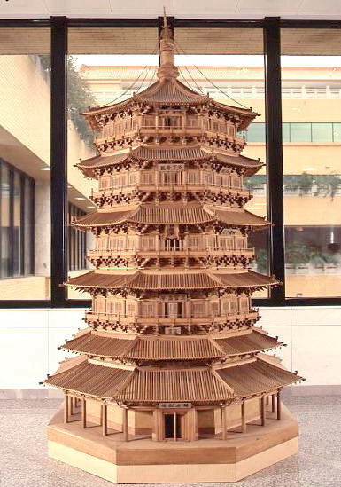 Model of the Wooden Pagoda at Yingxian, Shanxi