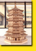 Model of the Wooden Pagoda at Yingxian, Shanxi