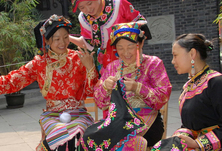 Qiang Ethnic Group Embroidery