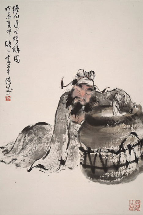 The Drunken Zhong Kui, the Demon-Queller