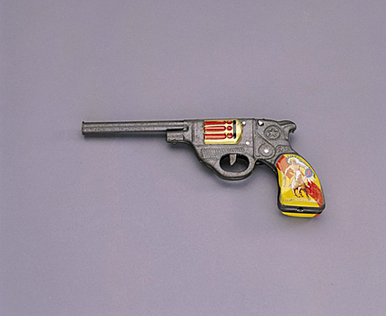 Wooden lock pistol