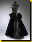 'Cygne Noir' (Black Swan) evening dress