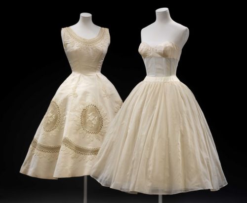 Dress and petticoat