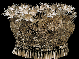 Silver crown of the Leishan Miao people