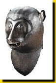 Bronze Monkey's Head
