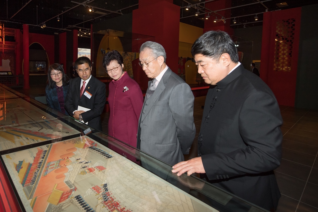 Guests enjoy the exhibits