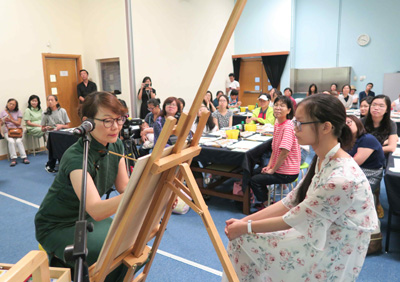 'Roles on Paper' Painting Workshop