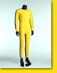 The classic yellow track suit worn by Bruce Lee in the film Game of Death 