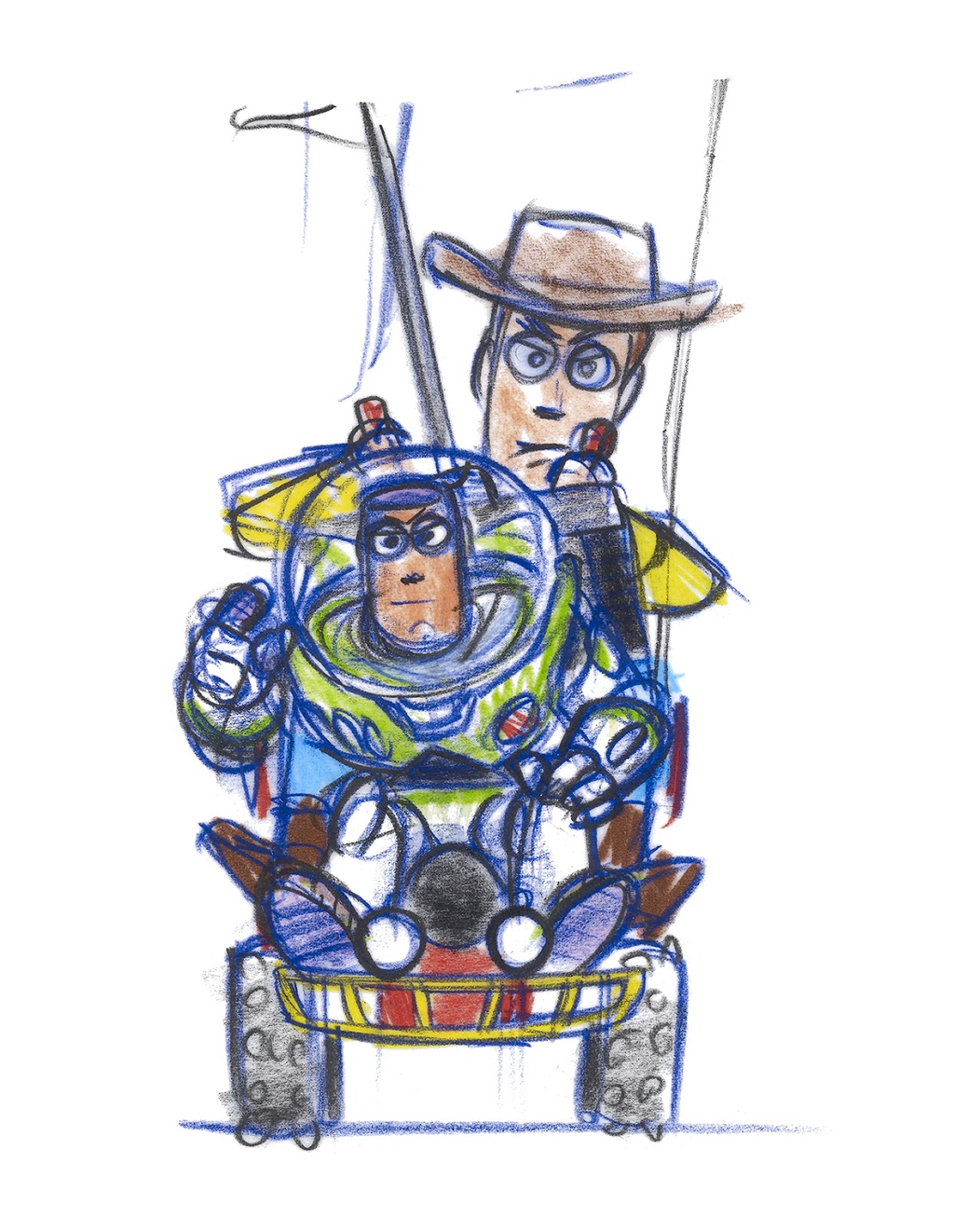 Bob Pauley /Woody and Buzz/Toy Story ,1995