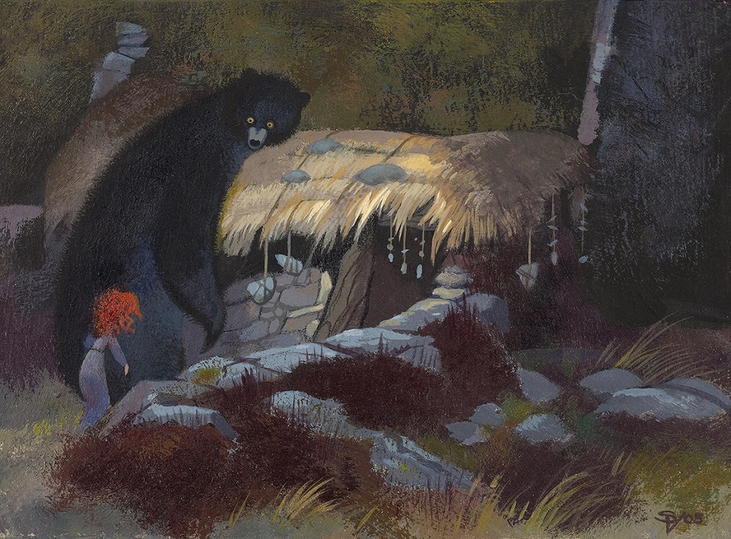 史蒂夫‧皮爾徹 /梅莉達與熊媽媽 /《勇敢傳說之幻險森林》，2012年
