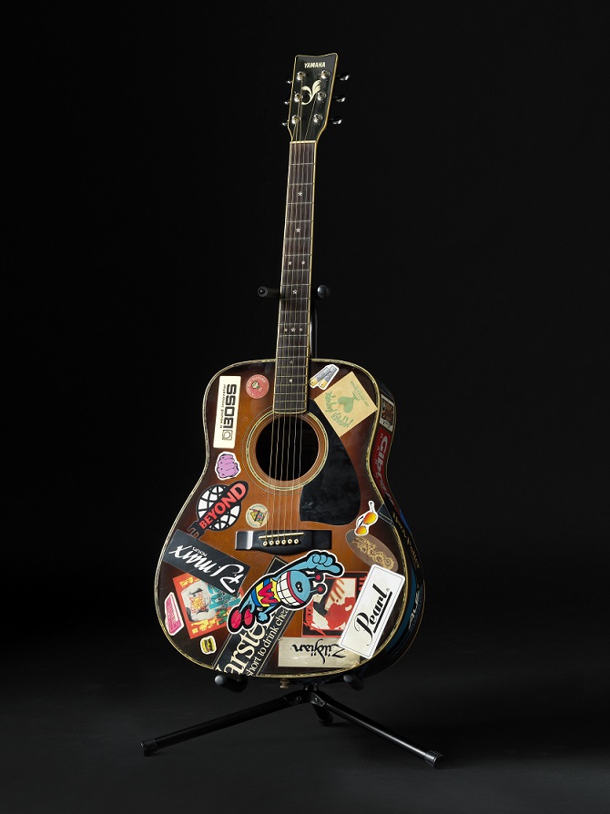 Wong Ka-kui's acoustic guitar