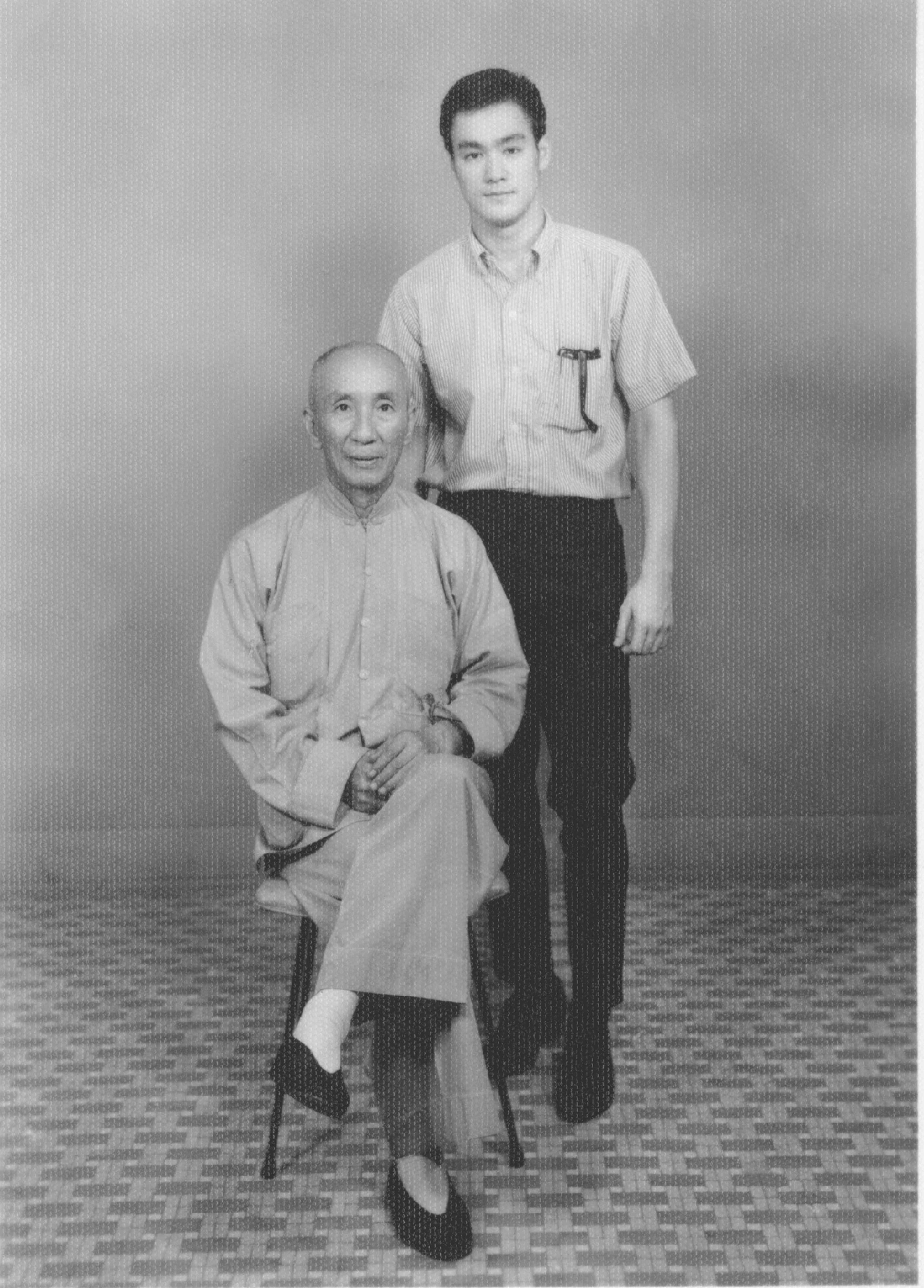 李小龍與葉問合照