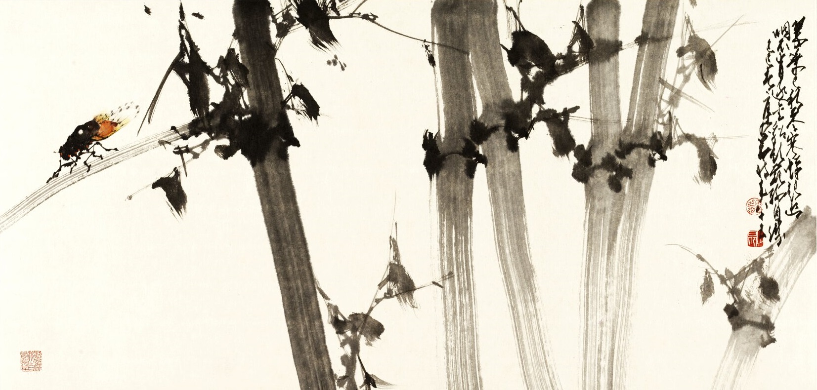 Weeping Cicada in Chilly Wind