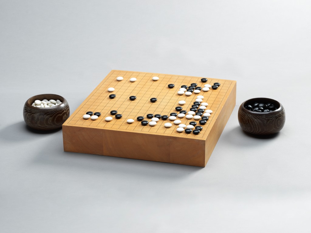 Dr Louis Cha's Go Board and Stones