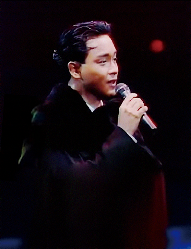 Cloak worn by Leslie Cheung when he performed For Your Heart Only in Final Encounter of the Legend