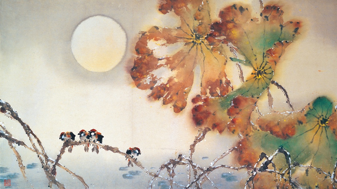 Moonlight over the pond, Chao Shao-an
