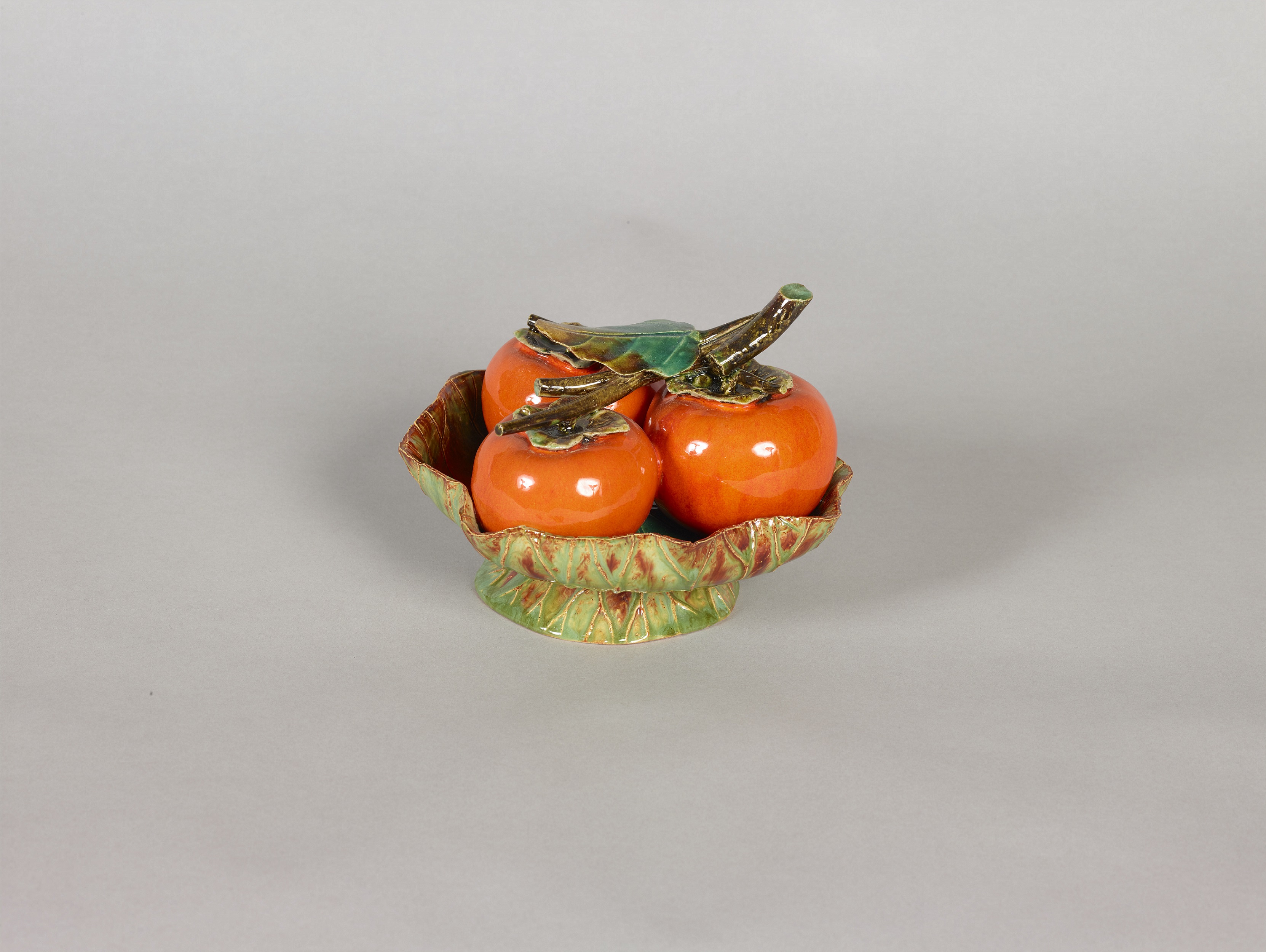 Labour Day Feast ─ Persimmons with Plate, Ho Tai-kwan