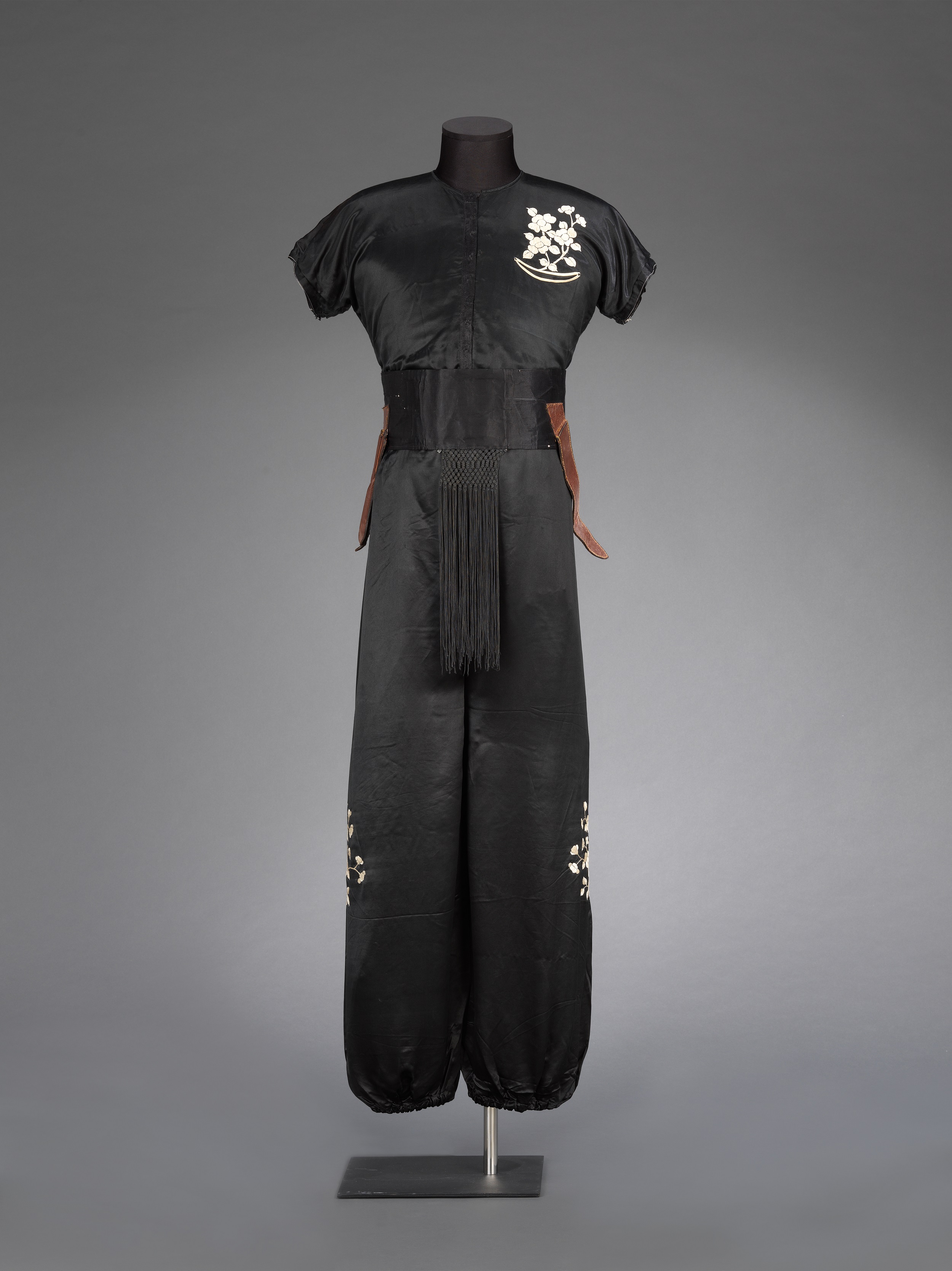 Black Embroidered Costume